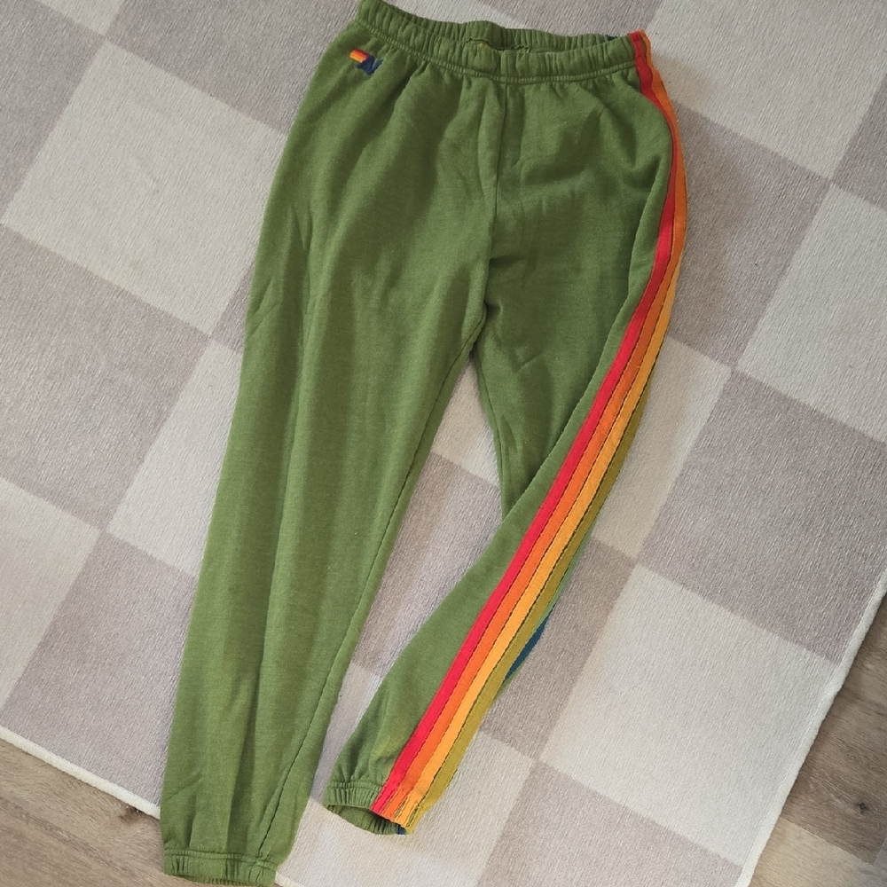 Aviator Nation 5 Stripe Jogger Sweatpants